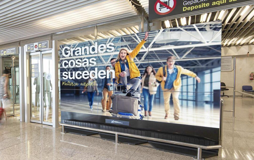 adverteren airport mallorca