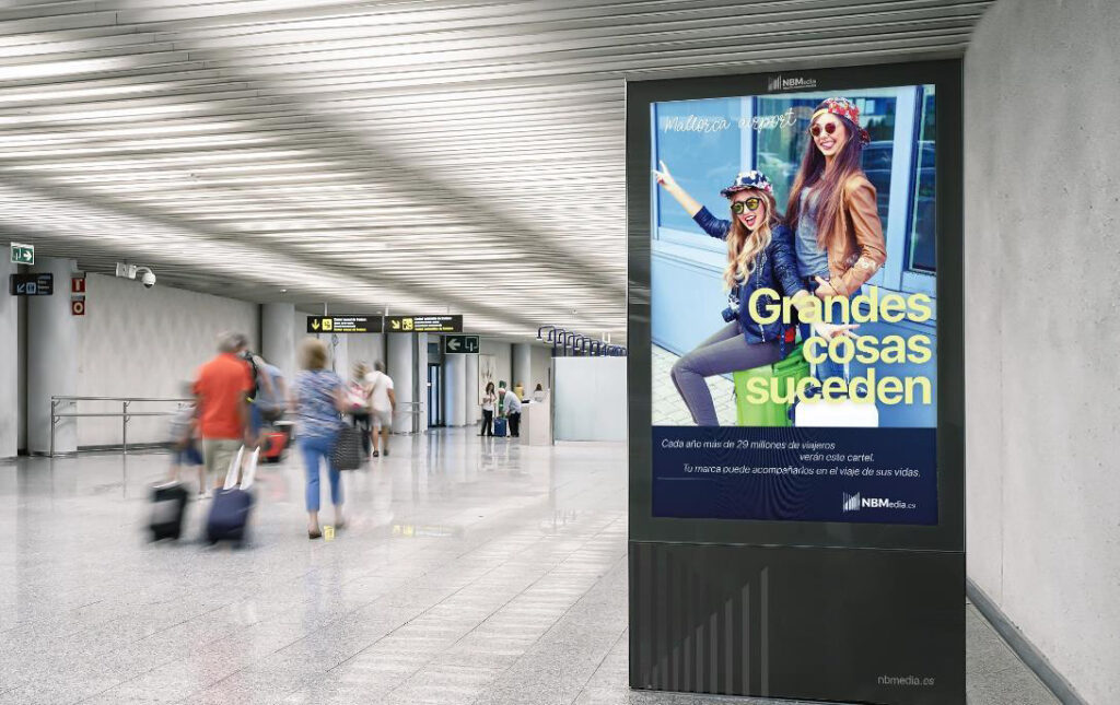 adverteren airport mallorca